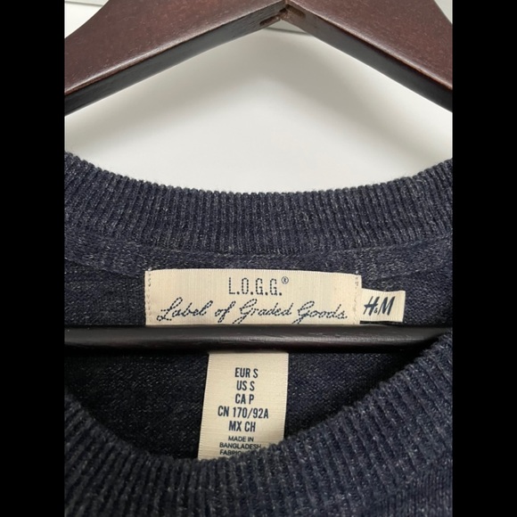 H&M Steel Blue Long Sleeve Shirt - Picture 2 of 3